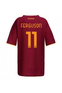 AS Roma Evan Ferguson #11 Fotballdrakt Hjemme Klær Dame 2025-26 Korte ermer